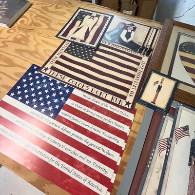 Lot 425 Patriotic prints