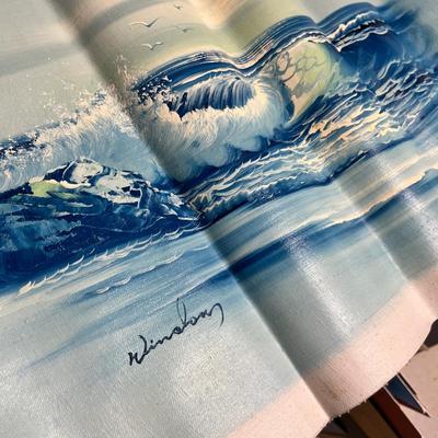 Lot 429 Ships prints on canvas