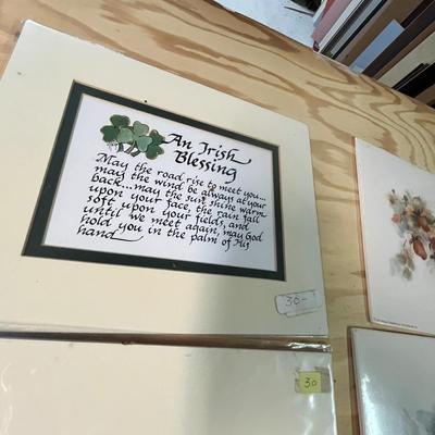 Lot 430 Small Prints