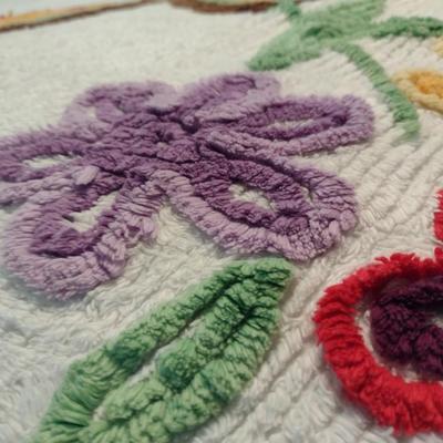 Chenill Style Bed Cover- Approx 98" x 90"