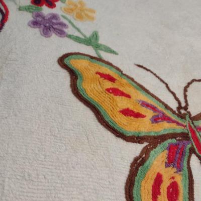Chenill Style Bed Cover- Approx 98" x 90"