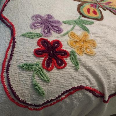 Chenill Style Bed Cover- Approx 98" x 90"