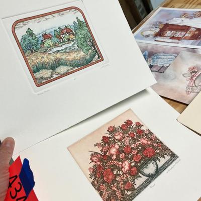 Lot 434 Asst Small Prints