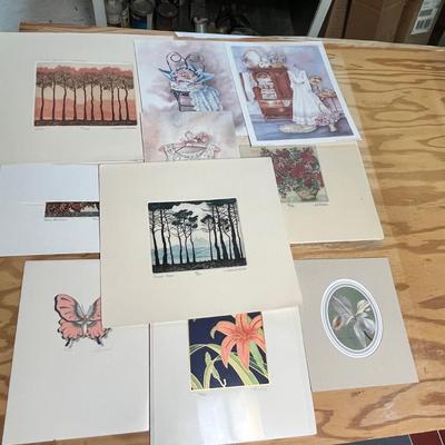 Lot 434 Asst Small Prints