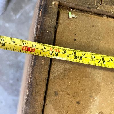 Lot 437 Work counter, low boy size.