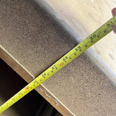 Lot 437 Work counter, low boy size.