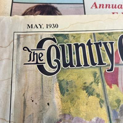 Lot 438 Vintage style items & magazines