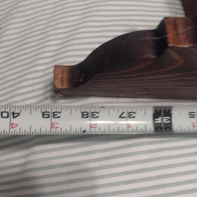 Wooden Wall Display Shelf- Approx 22" x 39" x 5" Deep
