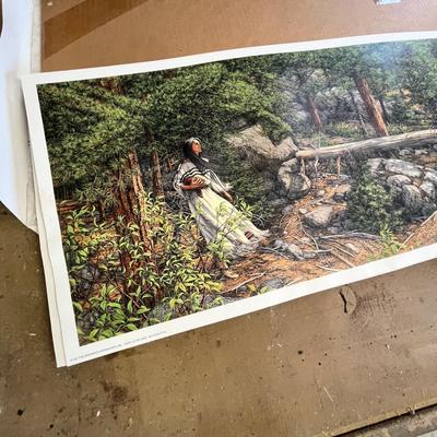 Lot 440 Bev Doolittle Yardlong Print