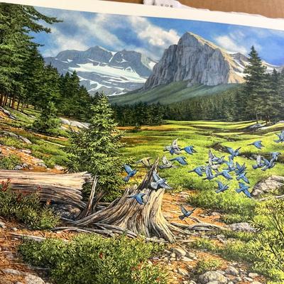 Lot 440 Bev Doolittle Yardlong Print