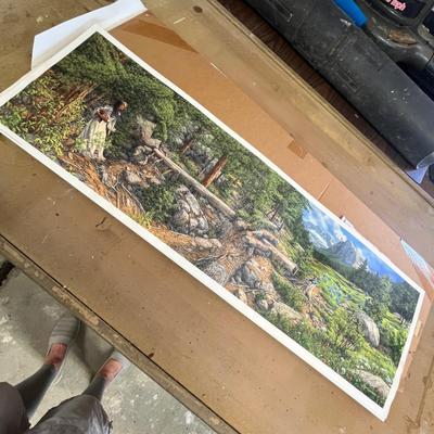 Lot 440 Bev Doolittle Yardlong Print