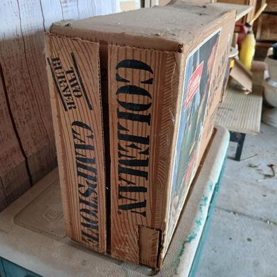 Vintage Coleman Camp Set – Stove & Cooler