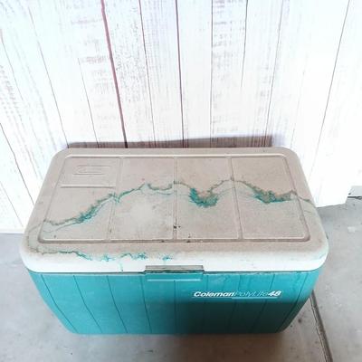 Vintage Coleman Camp Set – Stove & Cooler