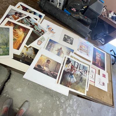 Lot 444 Assorted Prints