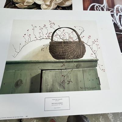 Lot 446 Assorted still life prints