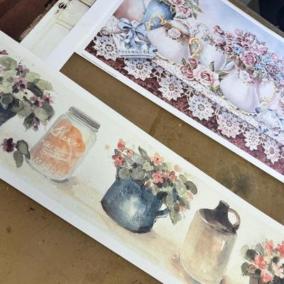 Lot 446 Assorted still life prints