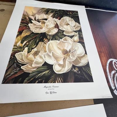 Lot 446 Assorted still life prints
