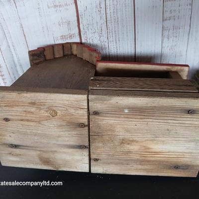 Rustic Birdhouse Pair – Cabin Style & Cottage Welcome