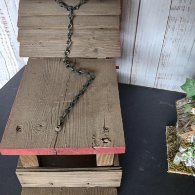 Rustic Birdhouse Pair – Cabin Style & Cottage Welcome