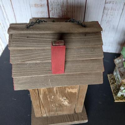 Rustic Birdhouse Pair – Cabin Style & Cottage Welcome