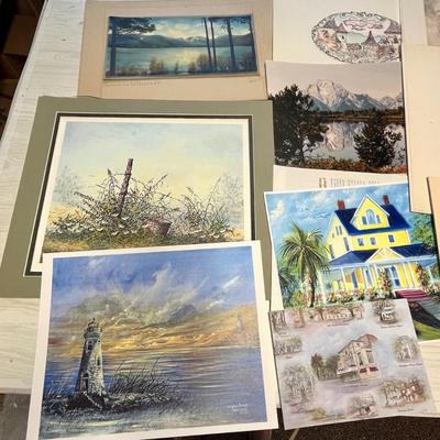 Lot 451 Asst Prints
