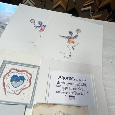 Lot 451 Asst Prints