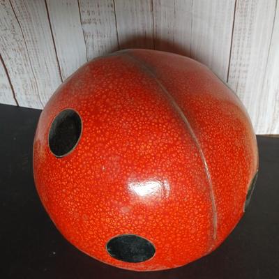 Set of 2 Oversized Ladybug Garden Sculptures