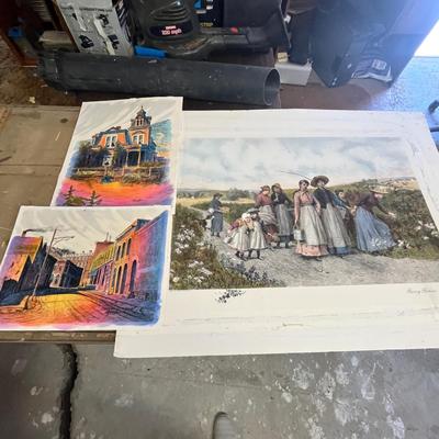 Lot 453 Central City Prints & other