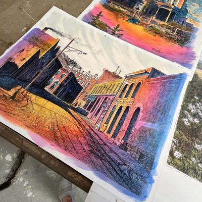Lot 453 Central City Prints & other