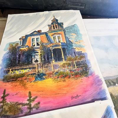 Lot 453 Central City Prints & other