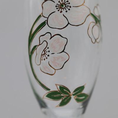 Vintage Perrier Jouet Champagne Flutes - Set of 10 - Belle Epoque Floral Glasses