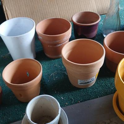 Assorted Planters – Terracotta & Ceramic mostly