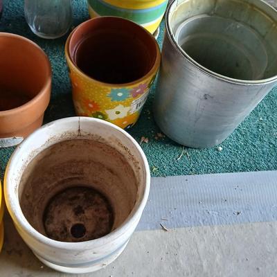 Assorted Planters – Terracotta & Ceramic mostly