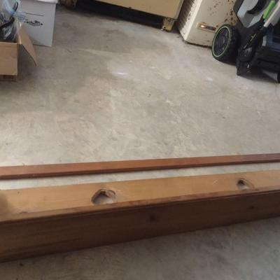Wooden Quilt Rack for Hanging- Approx 72" Long