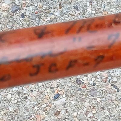 Wright & McGill “Champion” No. JCF-7 – 7' Two-Piece Fiberglass Spinning Rod