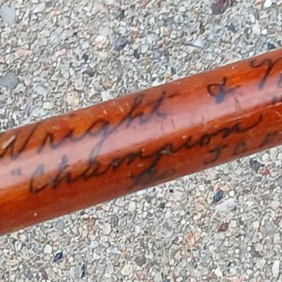 Wright & McGill “Champion” No. JCF-7 – 7' Two-Piece Fiberglass Spinning Rod