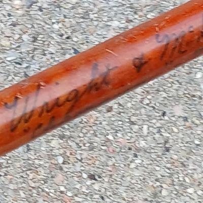 Wright & McGill “Champion” No. JCF-7 – 7' Two-Piece Fiberglass Spinning Rod