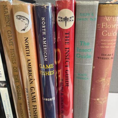 Sale Photo Thumbnail #289: Books on insects, butterflies, and animals