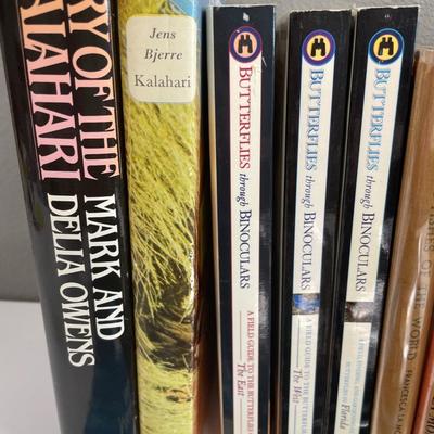 Sale Photo Thumbnail #290: Books on insects, butterflies, and animals