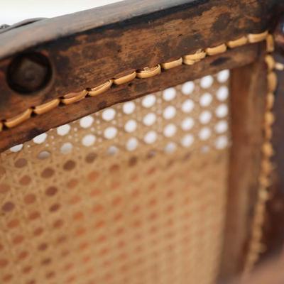 Vintage Child's Cane Seat Rocking Chair