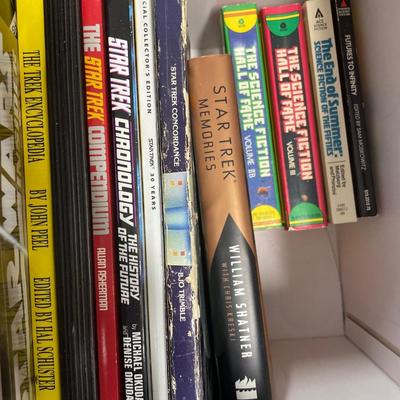 Sale Photo Thumbnail #292: Star Trek and science fiction books