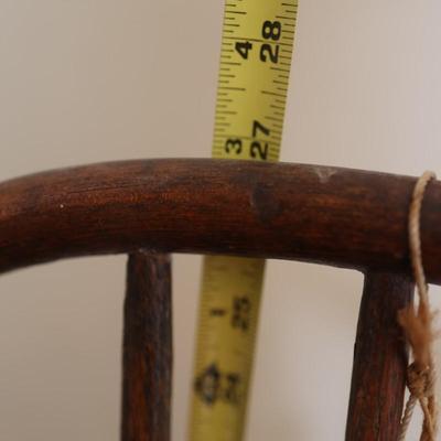 Child's Solid Wood Spindle Back Chair