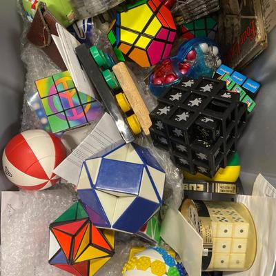 Sale Photo Thumbnail #319: Tote has lid
Another row of toys underneath what is shown
