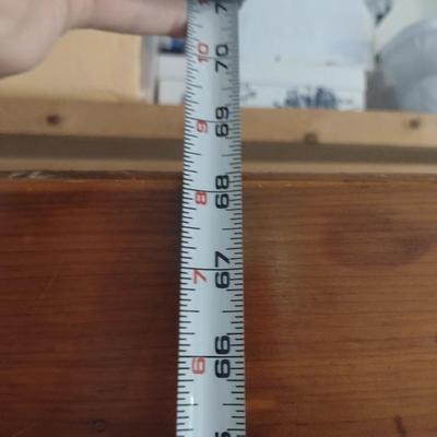 Antique Double Door Wardrobe- Approx 36" Wide, 68" Tall, 21" Deep