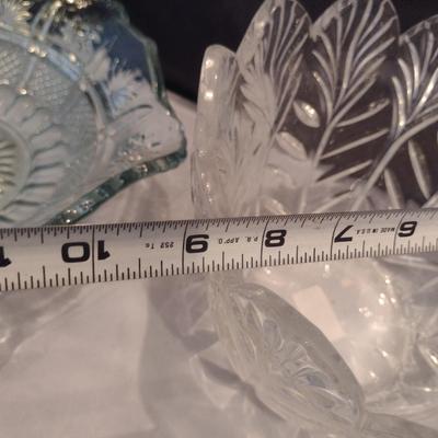 Collection of Glass/Crystal Serving Bowls