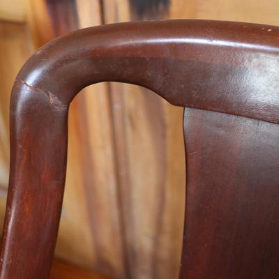 Set of 4 Mahogany Empire Style Dining Chairs