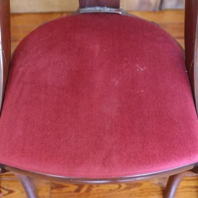Set of 4 Mahogany Empire Style Dining Chairs