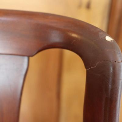 Set of 4 Mahogany Empire Style Dining Chairs