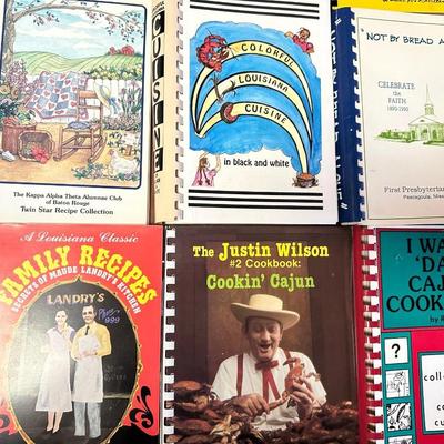 Collection of Louisiana Cookbooks (25)-2
