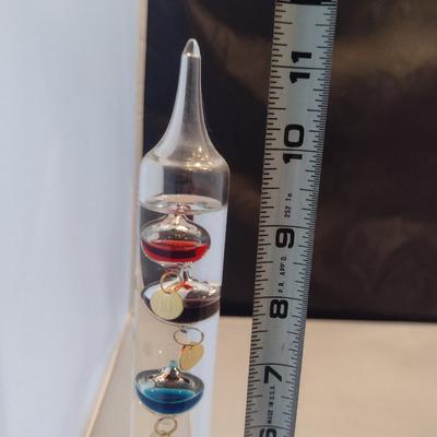 Galileo Thermometer- Approx 11 1/4" Tall